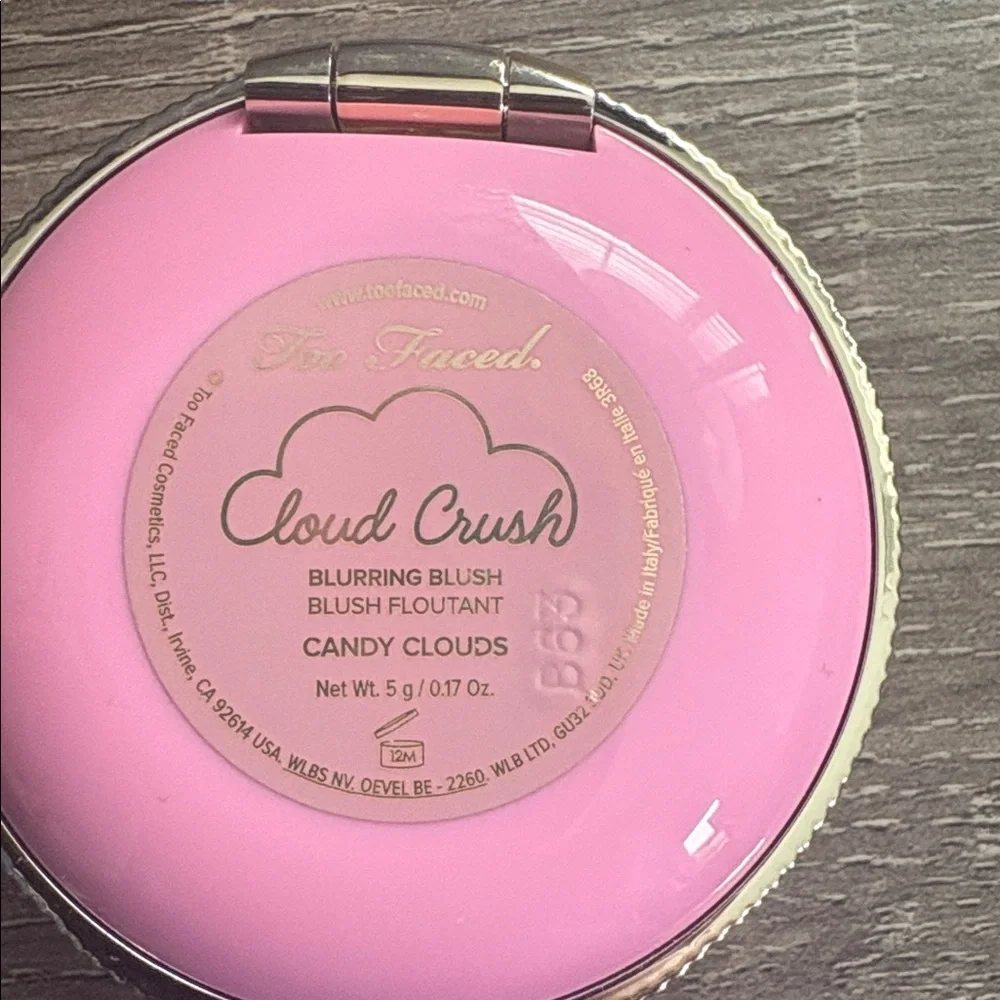 Too Faced Cloud Crush Blush in Candy Clouds